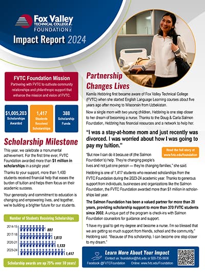 foundation impact report cover