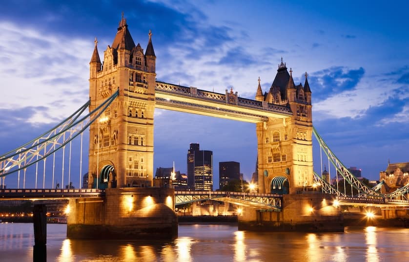 London bridge in London England