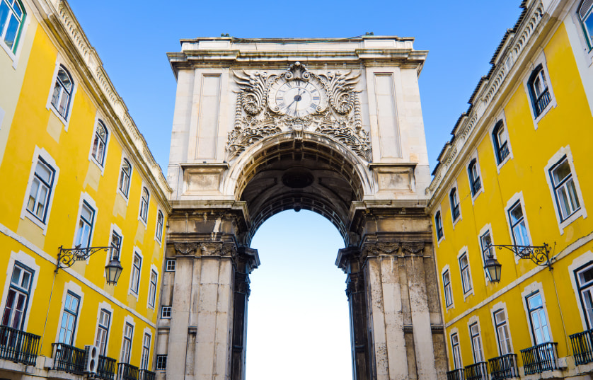 Triumphal Arch in Lisbon