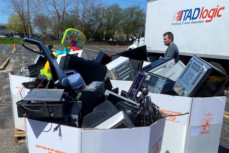 Student-Led Electronics Recycling Drive Largest Ever
