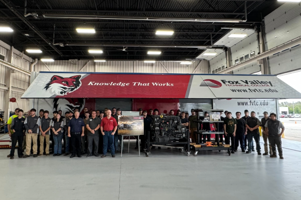 Kenworth Engine and Tooling Donation Provides Hands-On Learning for Diesel Students