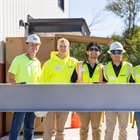 Final Beam Hoisted for New Construction Training Center