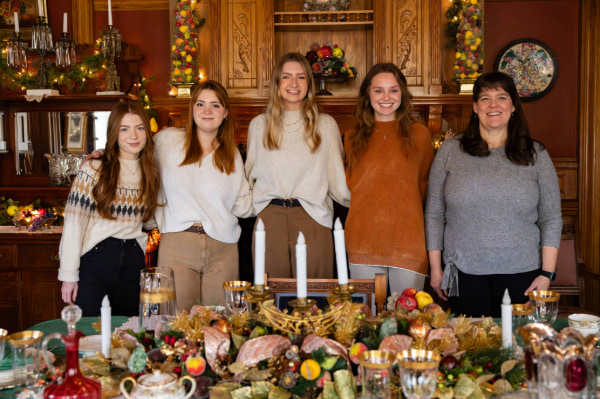 Interior Design Students Bring Christmas to Life at Hearthstone